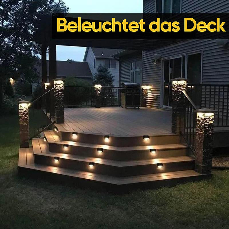 BowLift | Solar outdoor step lights (4 pcs)
