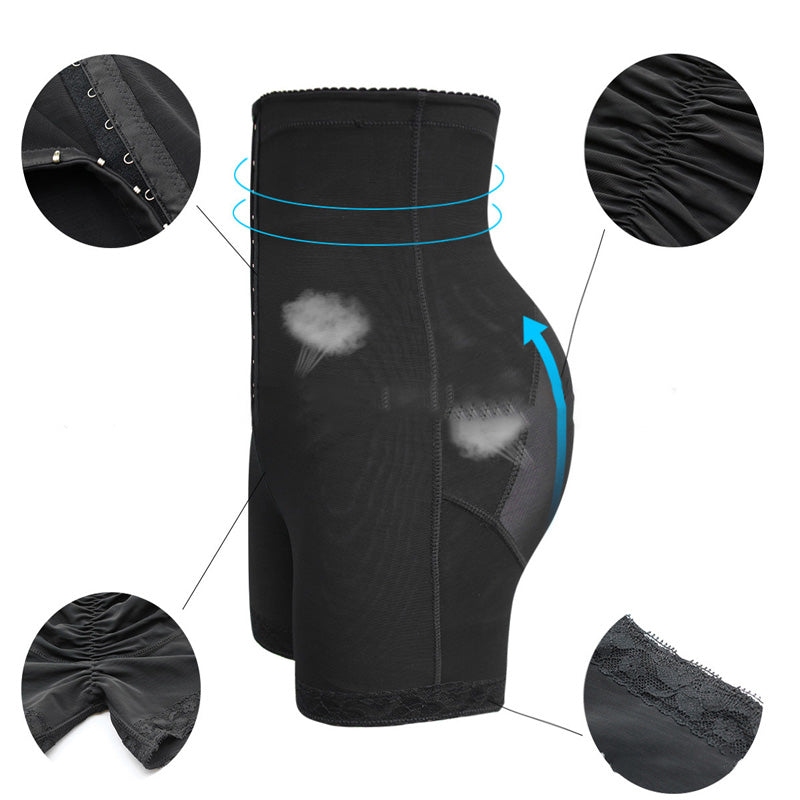 High compression clothing butt lifter hook control briefs | Bowlift