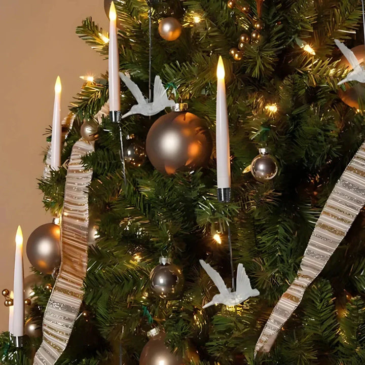 BowLift | Christmas Tree Lights with Flickering LED Candles