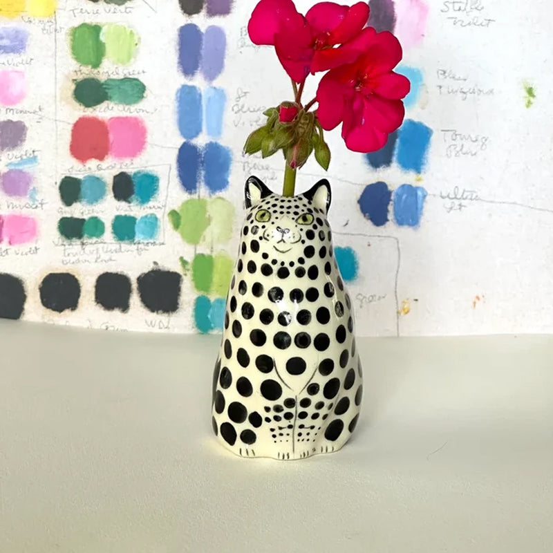 BowLift | Dotted Cat Vase