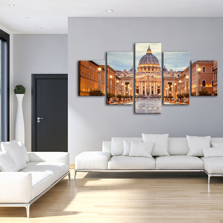Fresh Palace 5 Piece - Canvas Wall Art Painting | Bowlift
