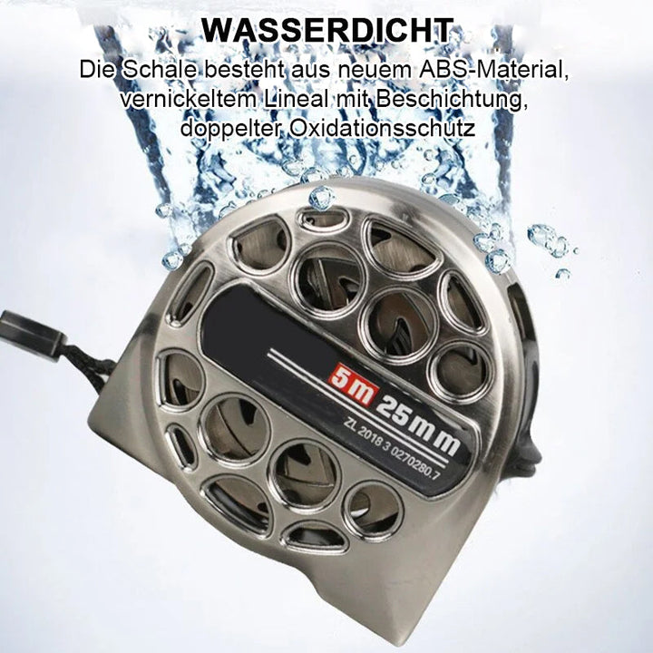 Stainless steel telescopic tape measure with corrosion protection | Bowlift