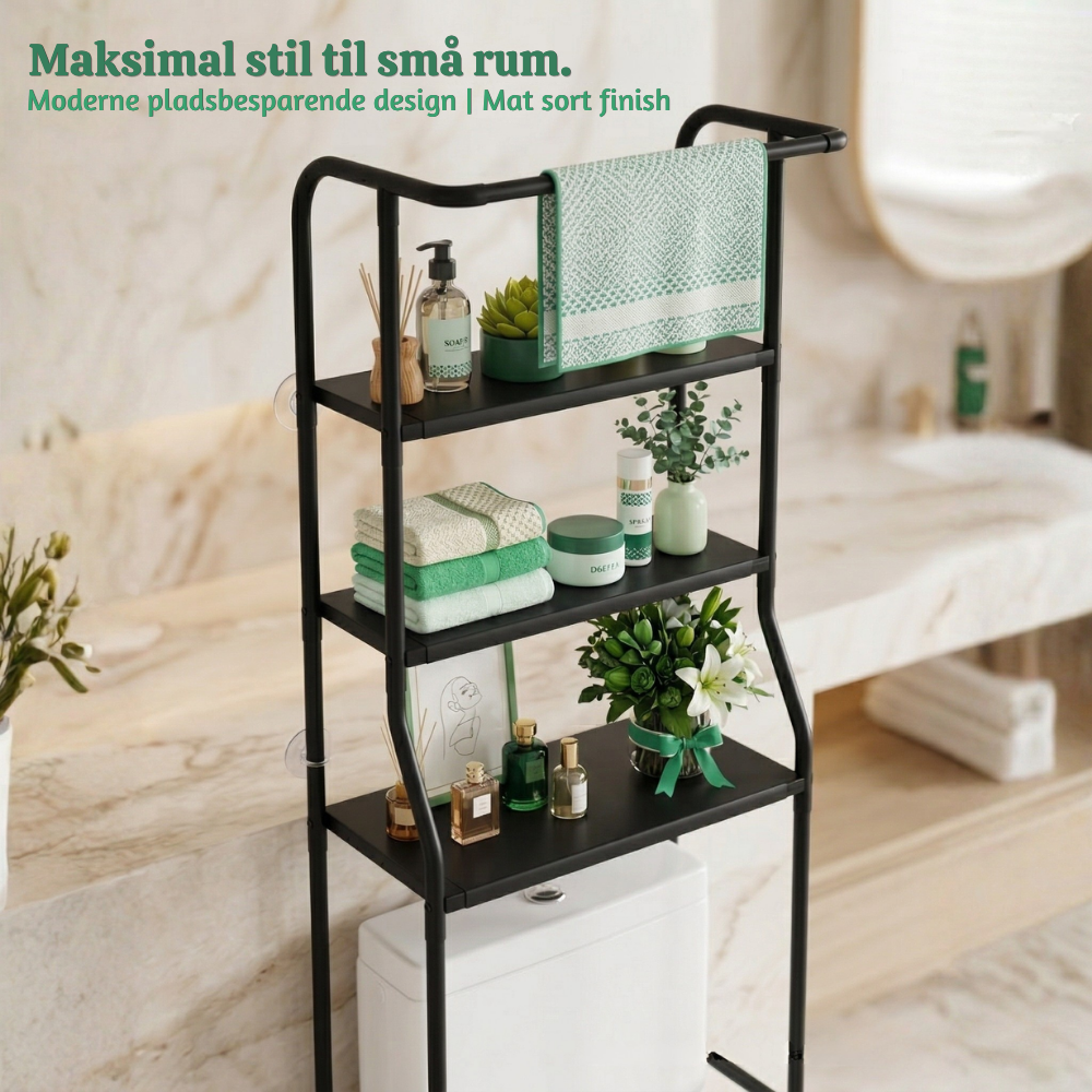 HavenRack™ 3-layer toilet storage shelf | Bowlift