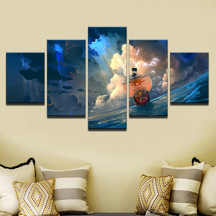 Pirate Paradise 5 Piece - Canvas Wall Art Painting | Bowlift