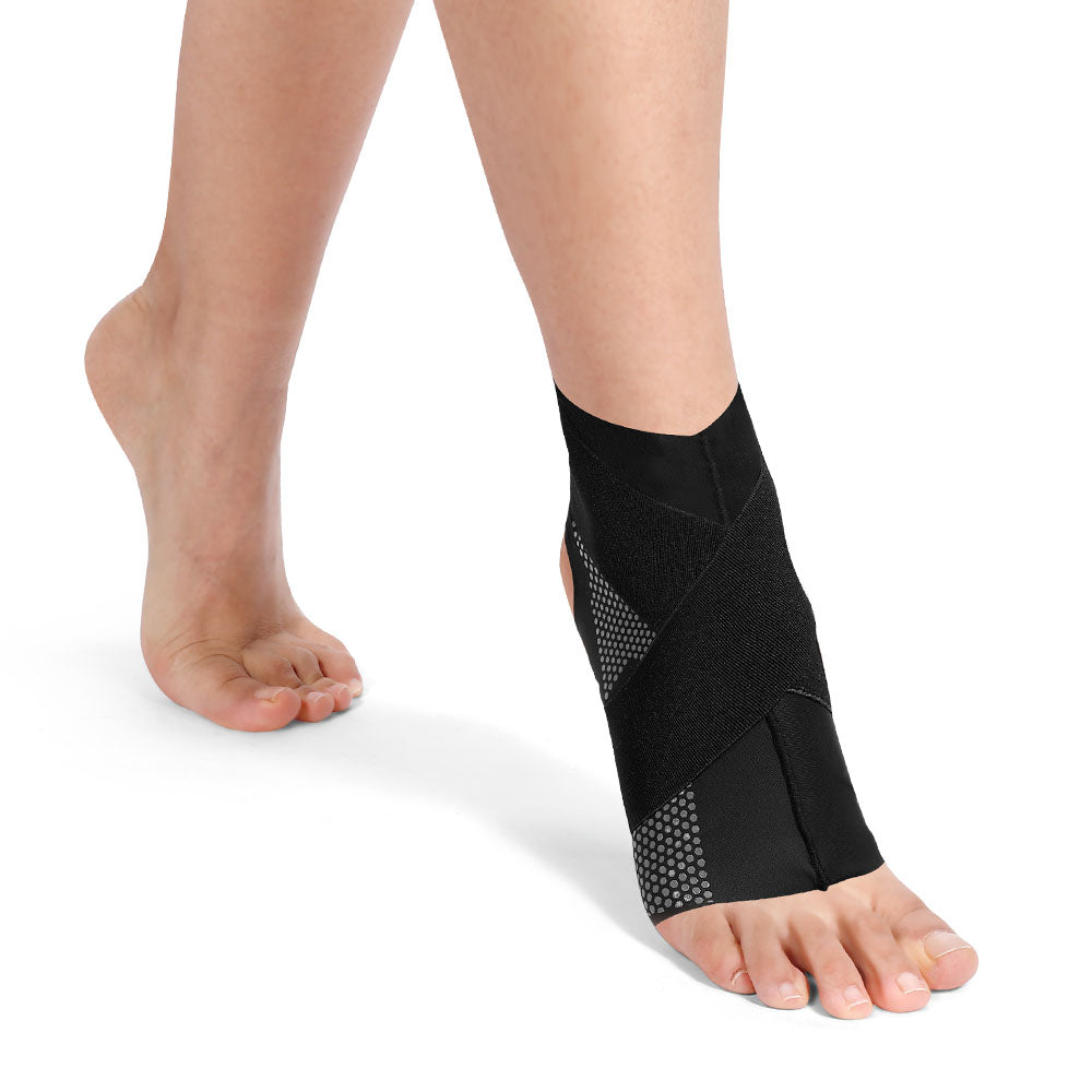 BowLift | Adjustable Ankle Compression Sleeve Ankle Brace Care 2-Pack