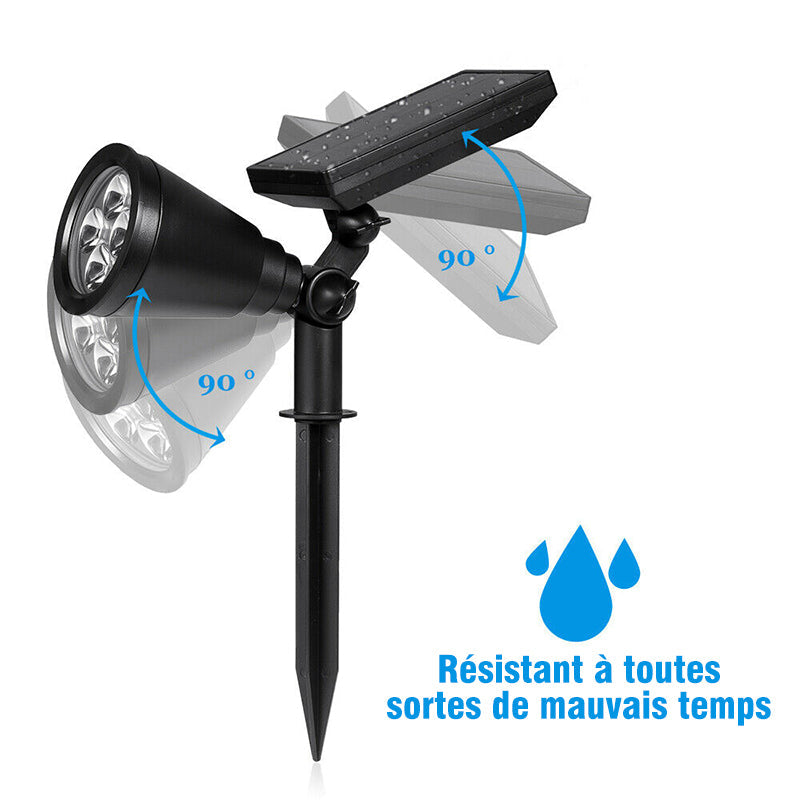 Decorative solar light for the garden | Bowlift