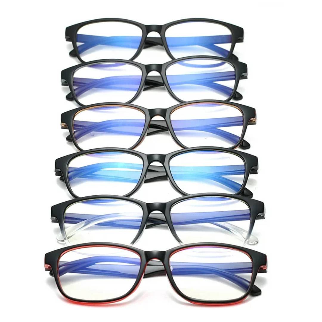 VisionGuard Blue Light Glasses | Eye Strain Relief - Sleep Improvement - Computer screen glasses - Anti-Reflective Coating Bowlift