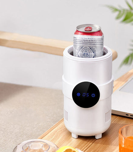 BowLift | Mini & Portable Electric Beverage Cooling and Heating Cup Holder, 5¬∞C to 55¬∞C, for Beer Milk Tea & More