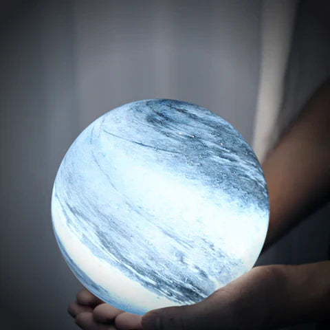 Glass Moon Lamp Bowlift