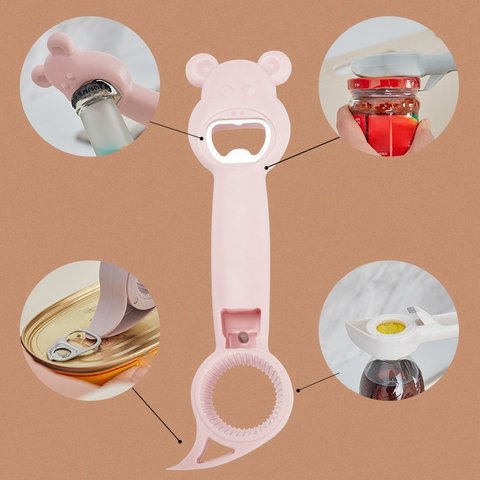 BowLift | VersaPop - 4 in 1 Bottle Opener - Practical Bottle Opener - Compact Design - Ideal for All Occasions