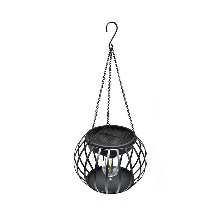 Solar Pumpkin Lantern Design LED Outdoor Hanging Decorative Light | Bowlift