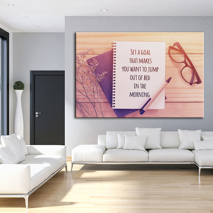 Inspirational Art - Canvas Wall Art Painting | Bowlift