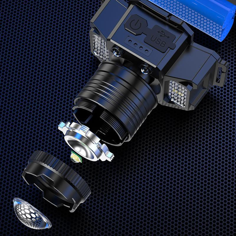 BowLift | USB Rechargeable Waterproof LED Headlamp