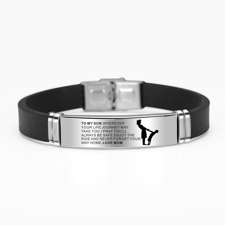 BowLift | To My Son Inspirational Bracelet