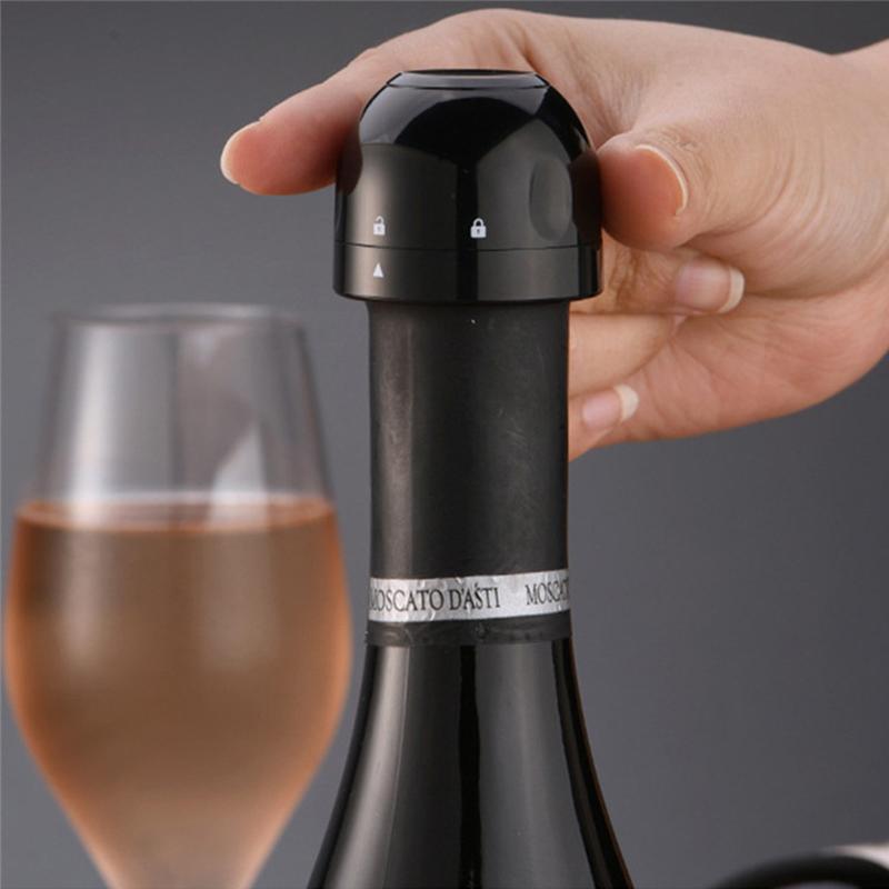 Reusable Leakproof Silicone Sealed Champagne Wine Bottle Stopper | Bowlift