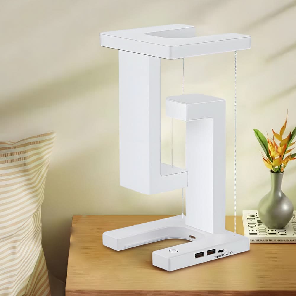 BowLift | Levitating LED Table Lamp with Wireless Charging