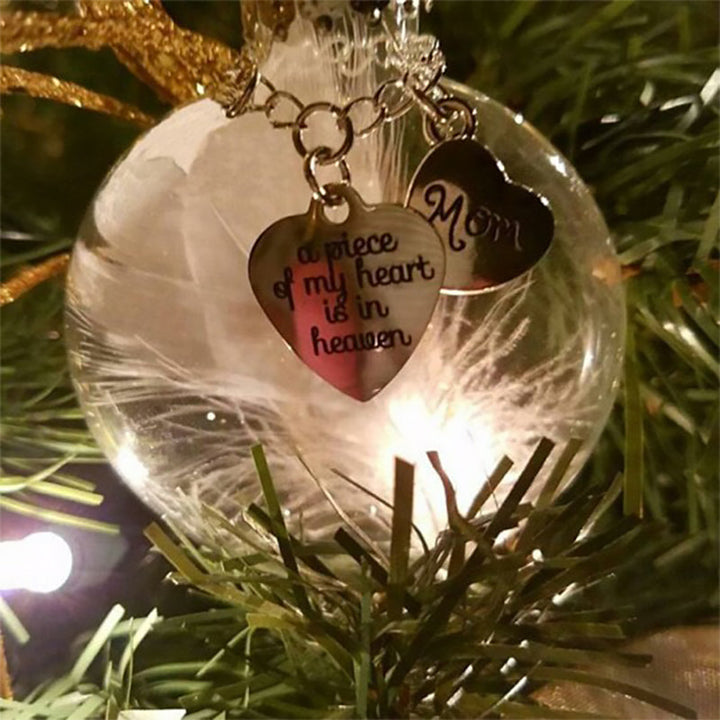 BowLift | Christmas Feather Ball Ornaments