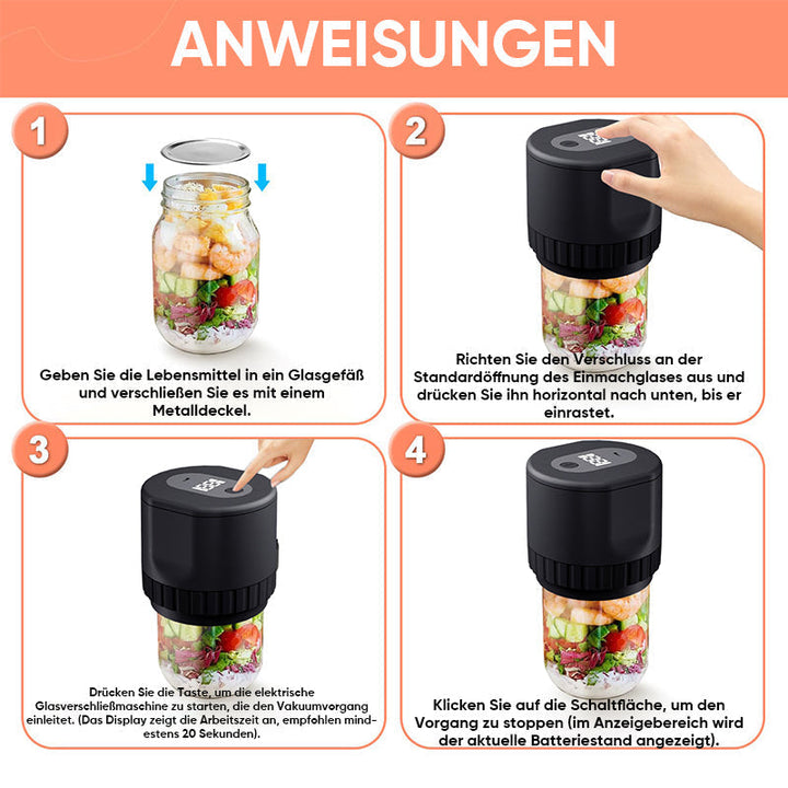BowLift | Electric Vacuum Sealer for Canning Jars