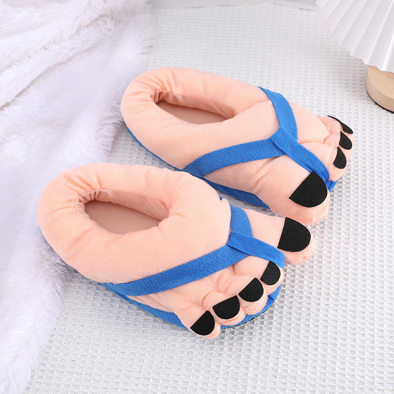 BowLift | Funny Foot Plush Novelty Slippers