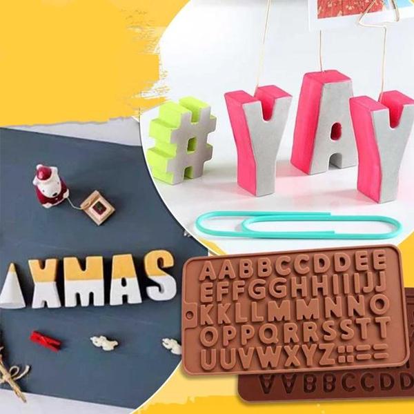 Concrete Alphabet Mold | Bowlift
