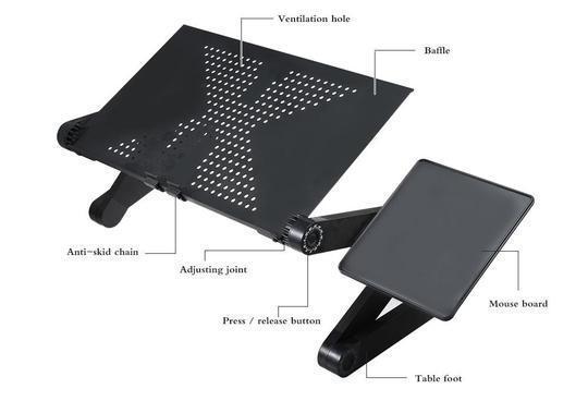 BowLift | No.1 Selling Ergonomic Adjustable Laptop Stand Folding Bed Desk Table