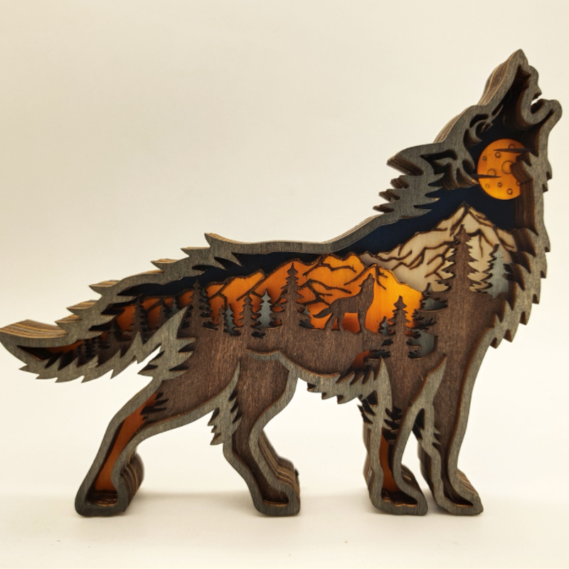 BowLift | 3D Creative Wood Animal Carving Craft Gift