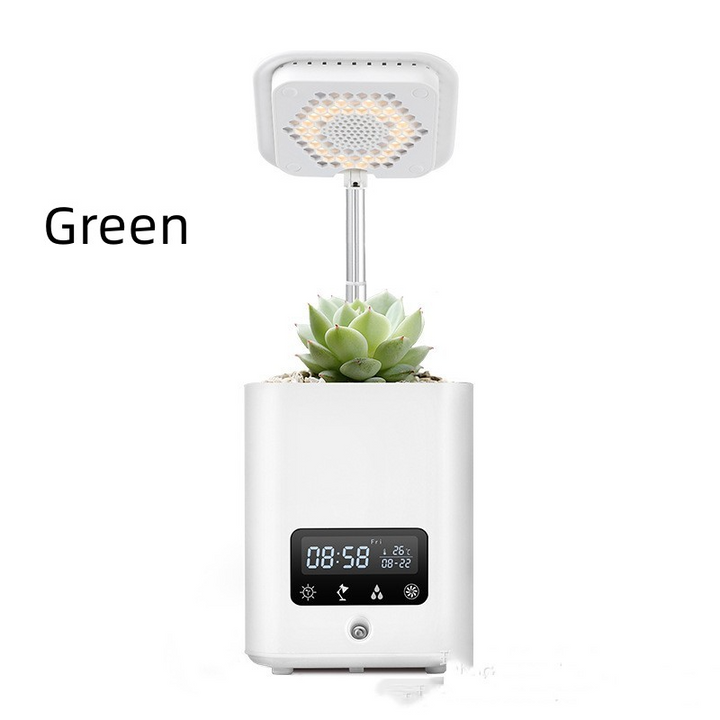 BowLift | Multifunctional smart hydroponic plant pot with calendar, diffuser and desk lamp