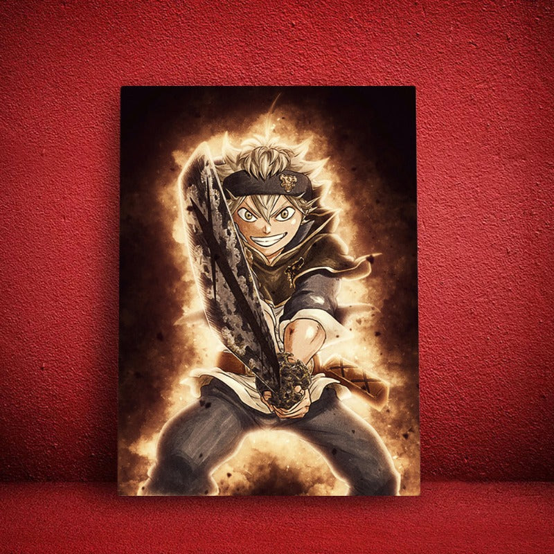 Anime Fighter - Canvas Wall Art Painting | Bowlift