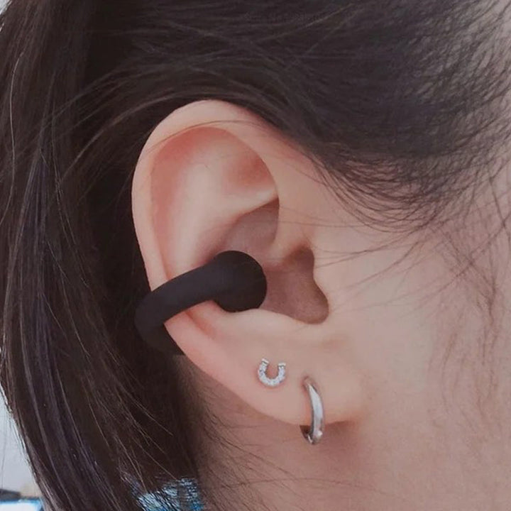 Bone conduction headphones with clip for the ear, wireless | Bowlift