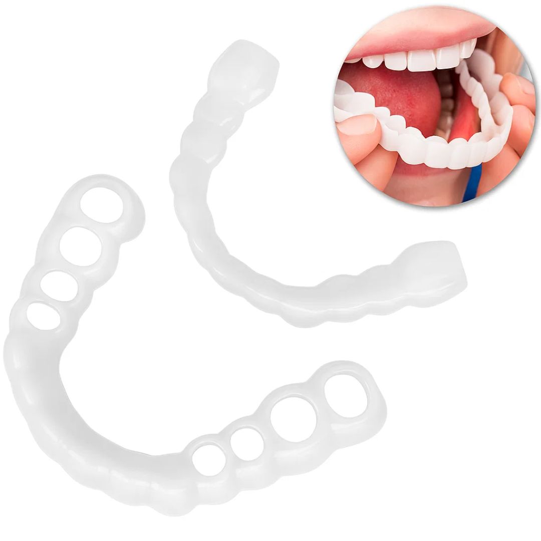 SmileEase | Clip-On Veneers – Instant Smile Enhancement – Ultra-Thin Design – Ideal for Adults Seeking Affordable Dental Solutions Bowlift