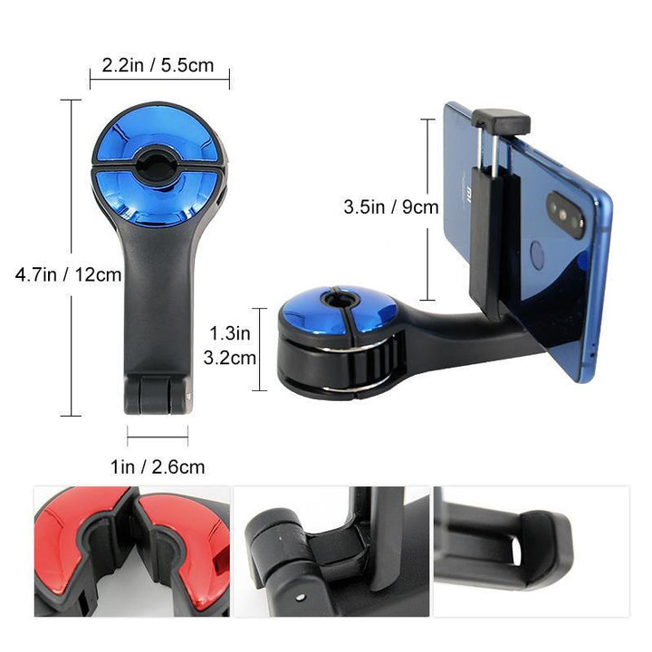BowLift | Hook for car seats with phone holder