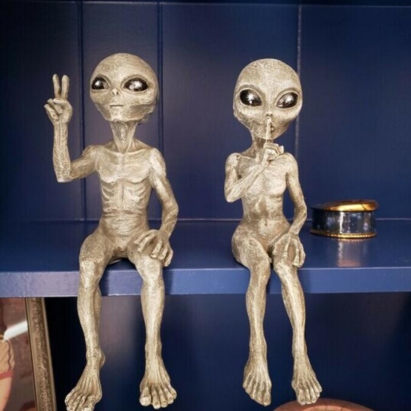 Statue Garden Alien | Bowlift