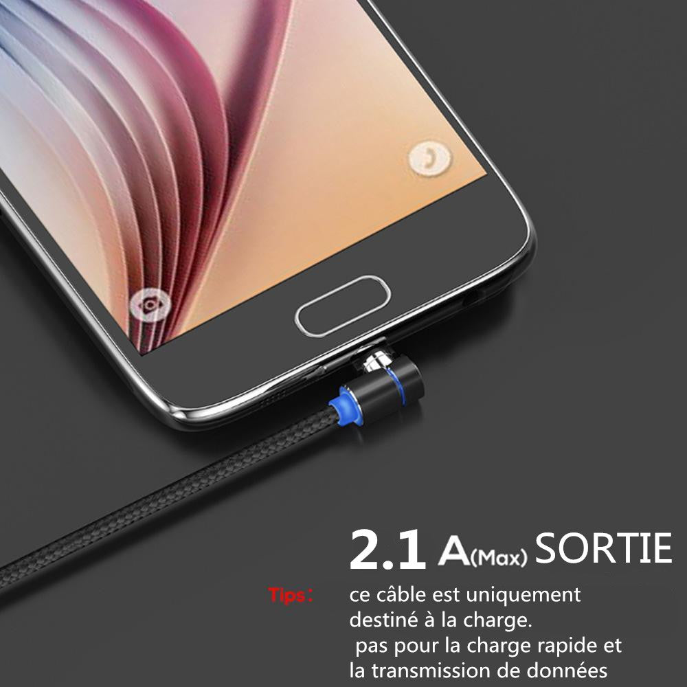 3 In 1 Magnetic Usb Charging Cable With Led Light | Bowlift