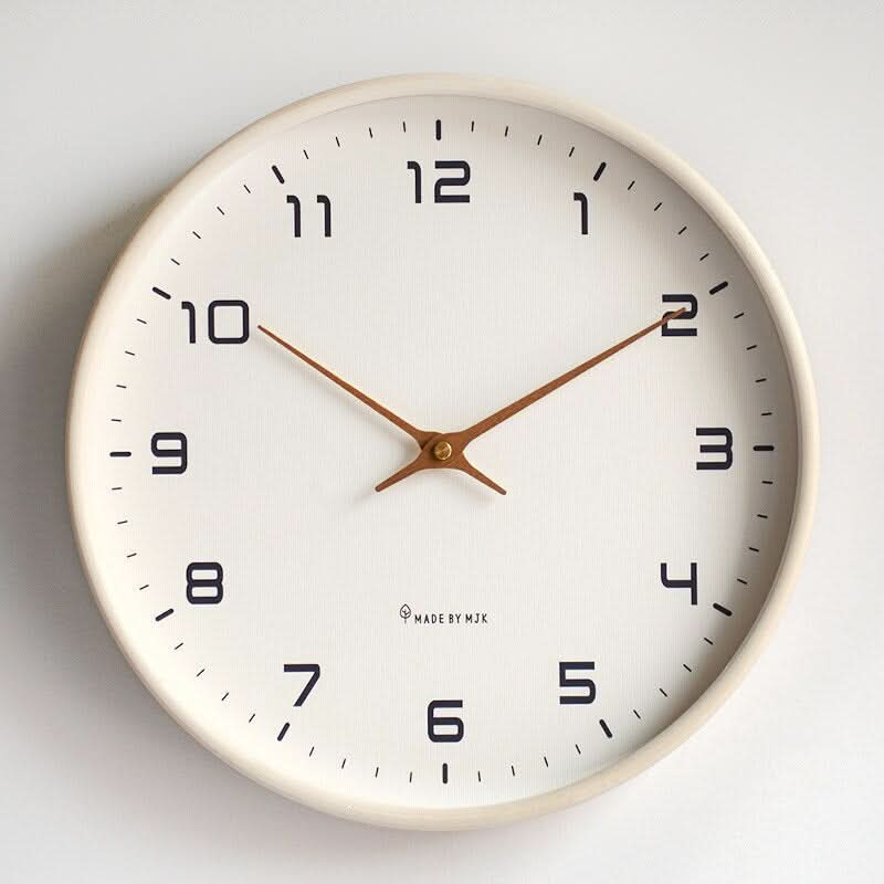 BowLift | Scandinavian Wooden Wall Clock – Minimalist Design