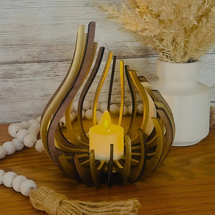 BowLift | GlimmerDrop Candle Holder