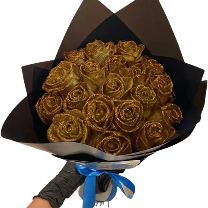 LumiPetal Glitter Roses – Decorative Bowliftumen for Party and Gift | Bowlift