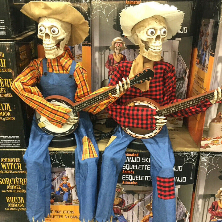 BowLift | Funny animated dueling banjo skeletons