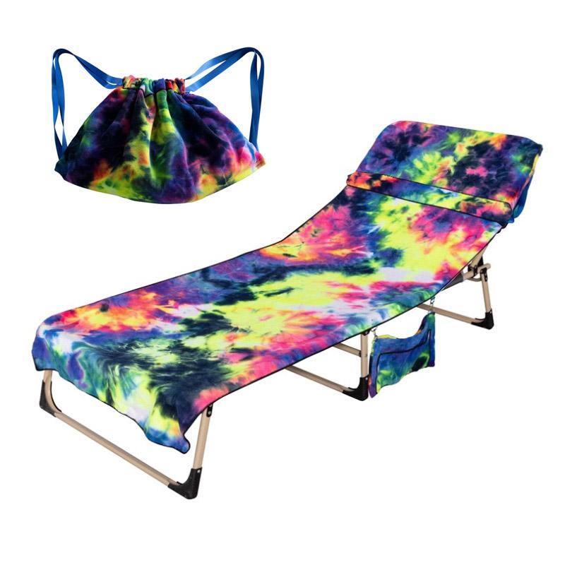 Microfiber deck chair cover for the beach | Bowlift