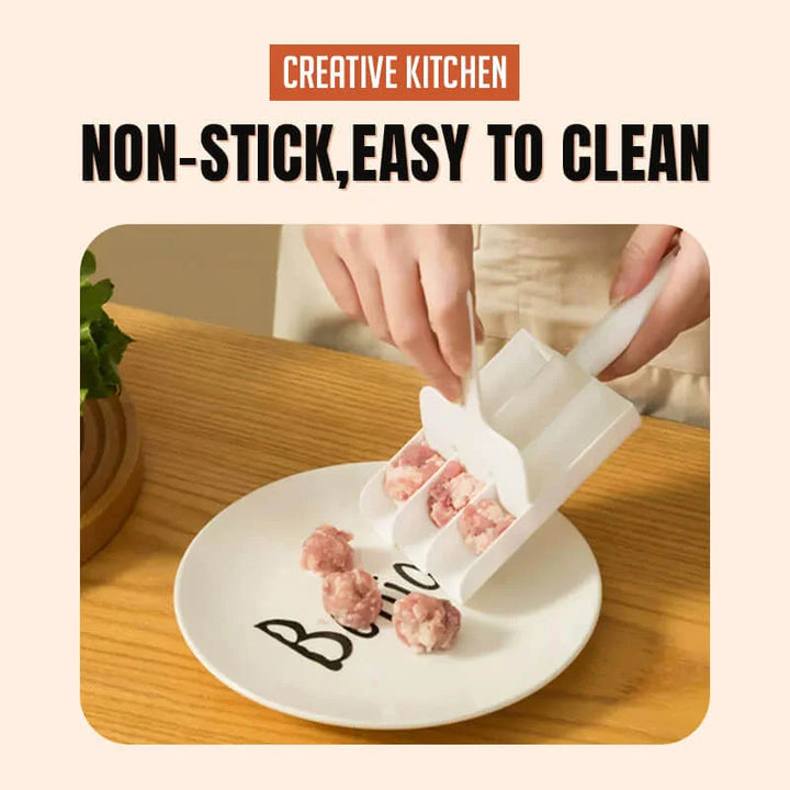 Creative Kitchen Triple Meatball Maker | Bowlift
