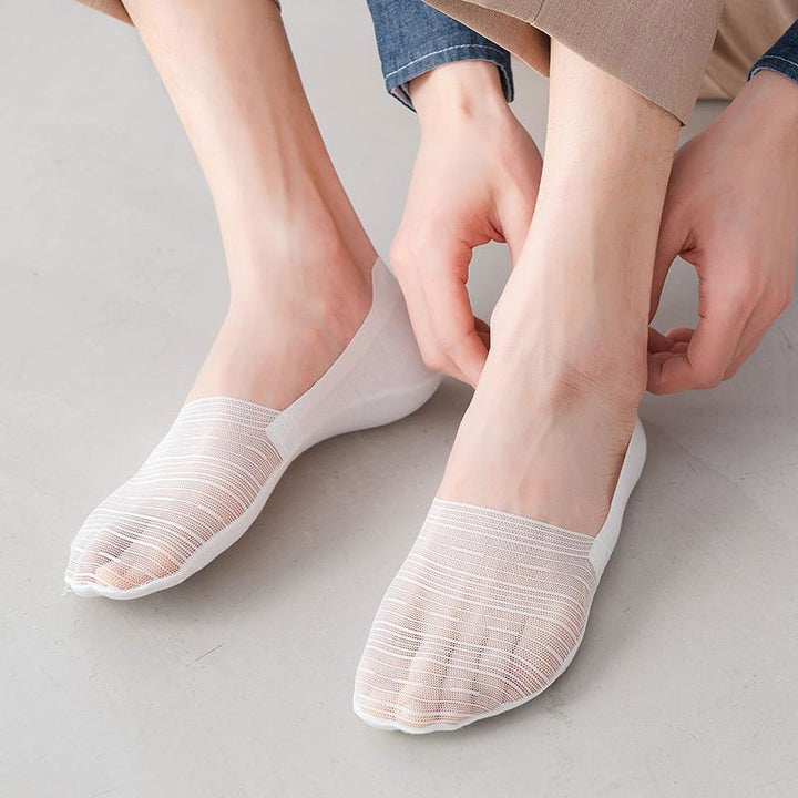 BowLift | Men's Invisible Ice Silk Boot Socks