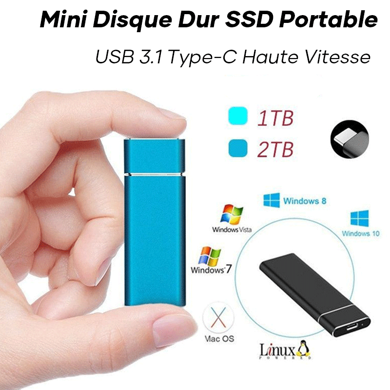 External Ultra Fast SSD Hard Drive | Bowlift