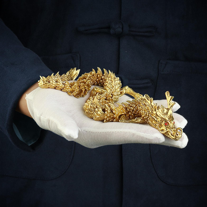 BowLift | Golden Dragon with movable joints