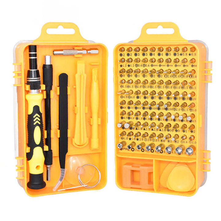 Multifunctional screwdriver set extra hard 115 in 1 | Bowlift