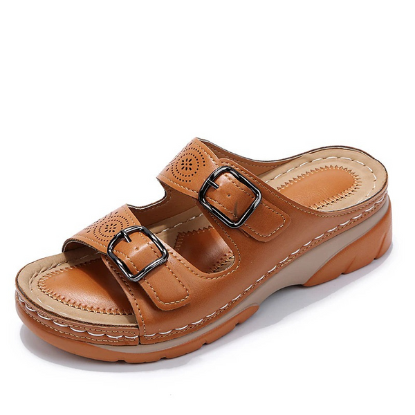 BowLift | Women's Orthopedic Sandals made of Leather
