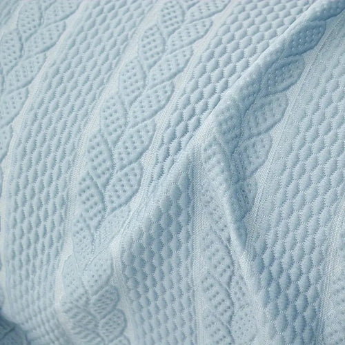 BowLift | Tranquil Plush Leaf Sofa Cover