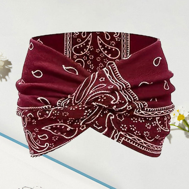 BowLift | Vintage Style Wide Tie-Dye Hairband