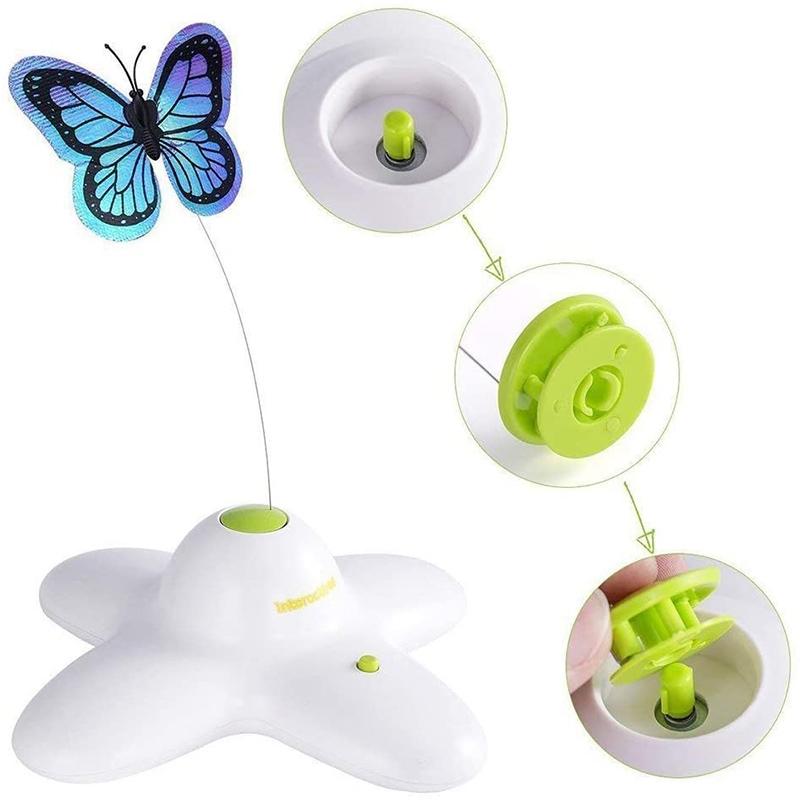 BowLift | Automatic Butterfly Funny Cat Toy