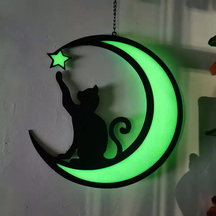 BowLift | Moon Black Cat Decorations
