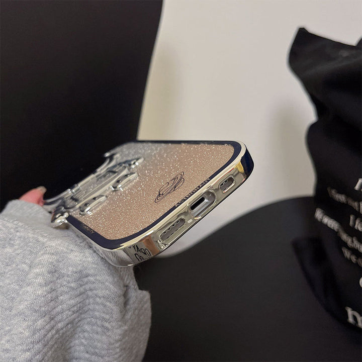 BowLift | Astronaut Bracket Case Cover For iPhone