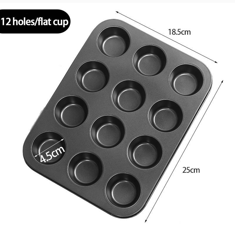 12 Molds Muffin And Cupcake Tray Bowlift